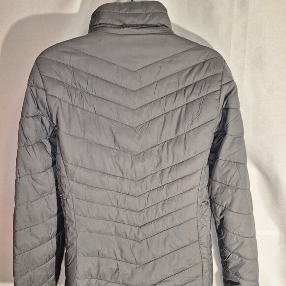 XERSION Puffer style jacket, Grey, lined in size small - Picture 5 of 14